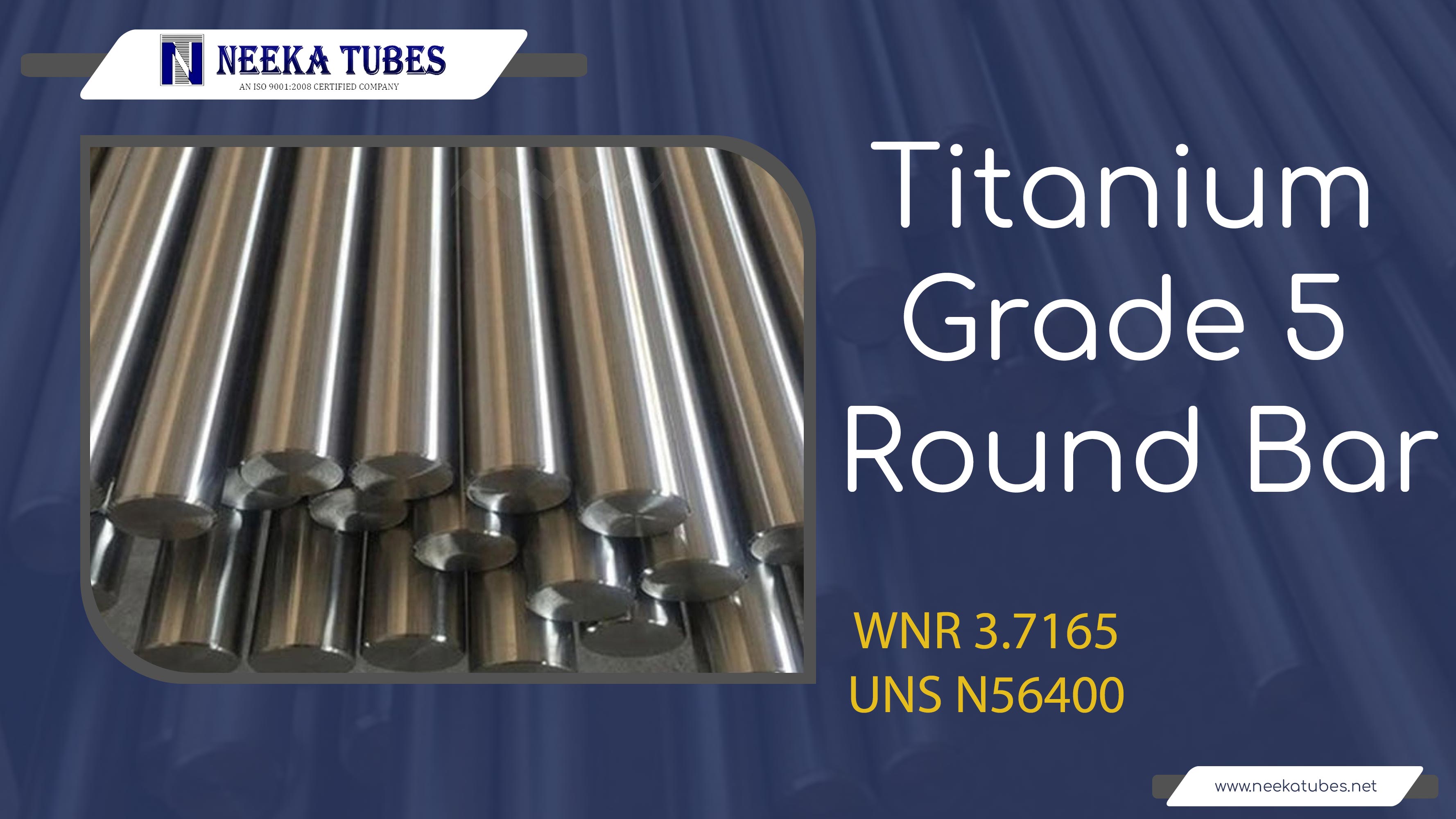 Tittanium grade 5 round bar