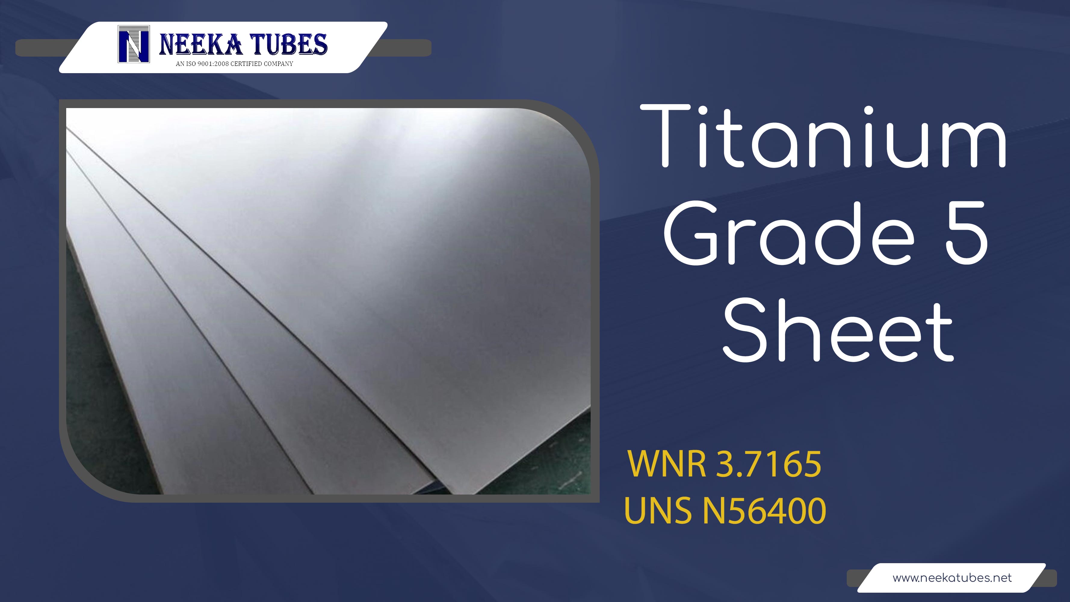 Tittanium grade 5 sheet